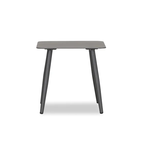 Midnight Cove 20 Inch Slate Aluminum End Table by Lakeview Outdoor Designs