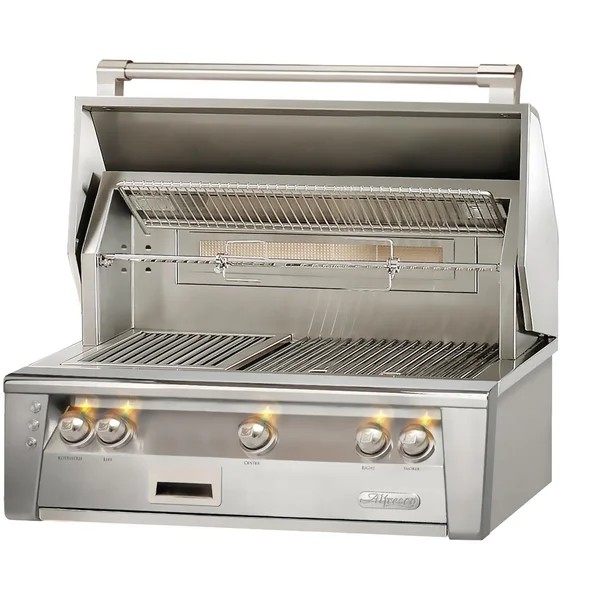 Alfresco ALXE 36-Inch Built-In Natural Gas Grill With Rotisserie - ALXE-36-NG