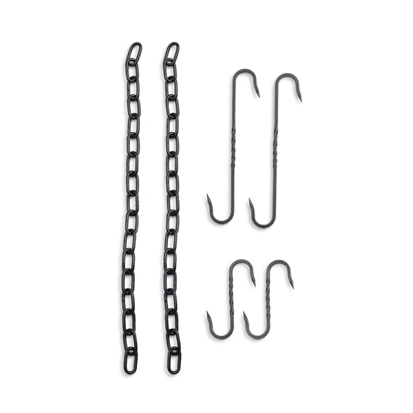 Barebones Living Cowboy Grill S-Hook and Chain Kit - CKW-474