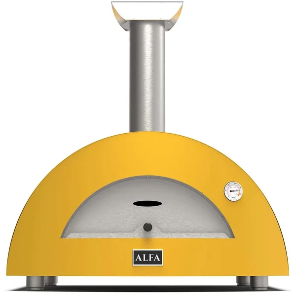 Alfa Moderno 2 Pizze Wood - Fired Pizza Oven - Fire Yellow - FXMD-2P-LGIA
