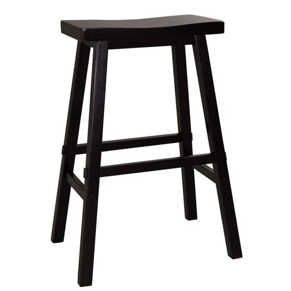 Sawhorse Bar Stool - Black