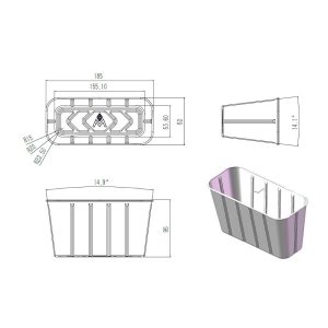 Magma Disposable Grease Tray Liners for Crossover Camping Stovees - 10 Pack - CO10-393