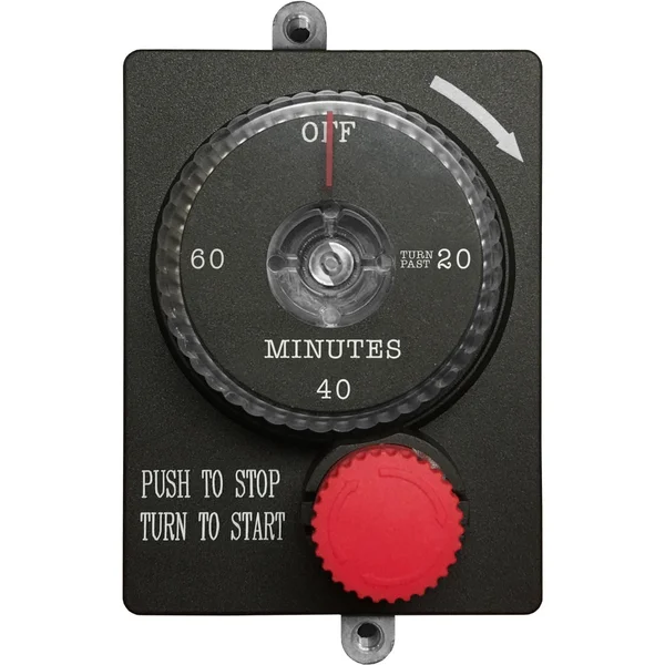 Summerset Automatic 1 Hour Timer Gas Safety Shut-Off Valve With Emergency Stop - ESTOP1-0H