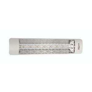 Eurofase Stella Series 39-Inch 4000 Watt Dual Element 277V Electric Infrared Patio Heater - Stainless Steel - EF40277S6