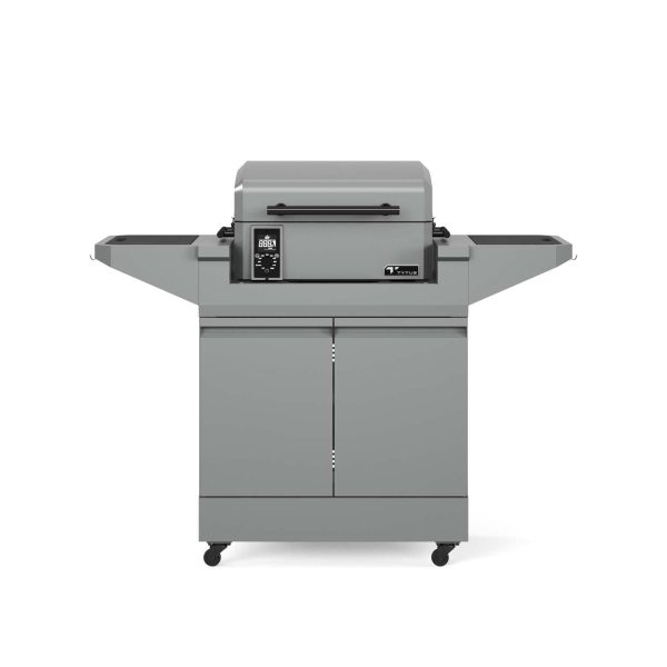 TYTUS Emberwood Pellet Smoker w/ Grill and Prep Cart - TDT-CRT-SMOK