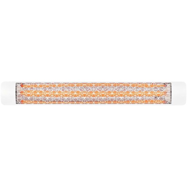 Eurofase Astra Series 61 Inch 3000 Watt Single Element Marine Grade 208V Electric Patio Heater in White - EF30208W4