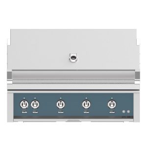 Hestan 42-Inch Built-In Propane Gas Grill W/ Rotisserie - Pacific Fog - GABR42-LP-GG