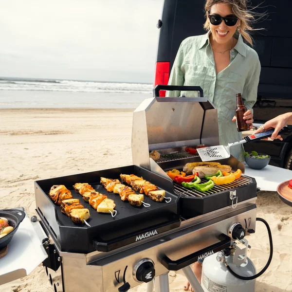 Magma Crossover Grill & Griddle Top Bundle - Requires Magma Camping Stove