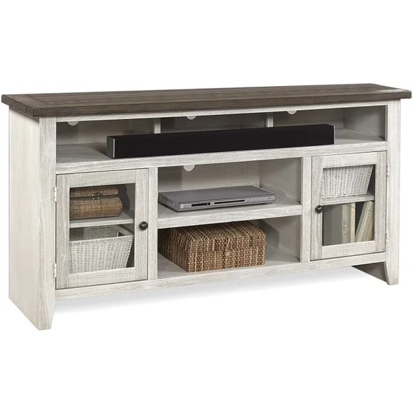 Eastport 65" Console - Drifted White