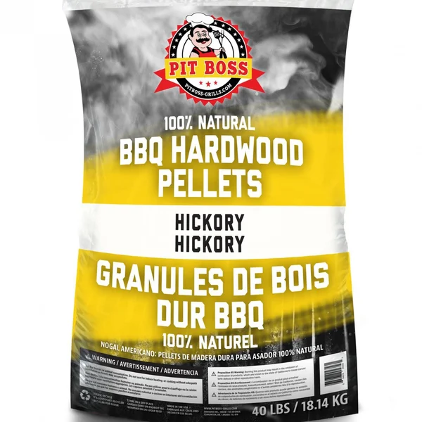 Pit Boss Hickory Pellets - 40 Lbs - 55436
