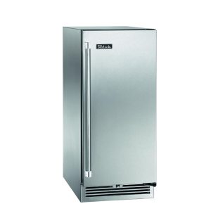 Perlick 15-Inch Signature Series Stainless Steel Outdoor Wine Reserve - Right Hinged - HP15WO-4-1R