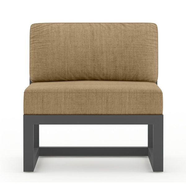 Misty Cove Aluminum Middle Section in Slate/Heather Beige by Lakeview Outdoor Designs