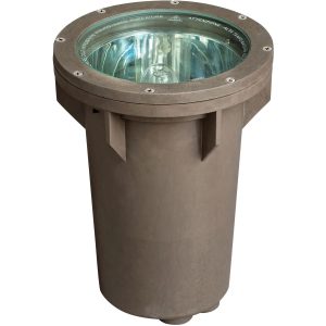 Hinkley Lighting Line Voltage One Light 13-Inch Outdoor Well Light - Bronze - 51000BZ