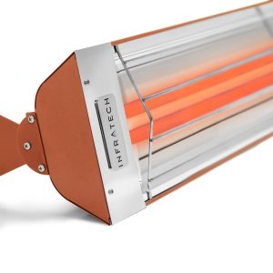 Infratech WD-Series 61 1/4-Inch 6000W Dual Element Electric Infrared Patio Heater - 240V - Copper  - WD6024CP