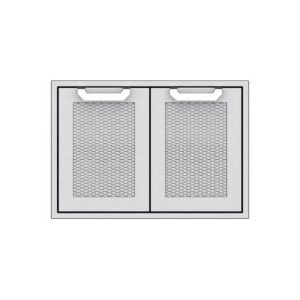 Hestan 30-Inch Propane Tank/Trash Drawer & Storage Cabinet Combo - Steeletto - AGSD30-SS