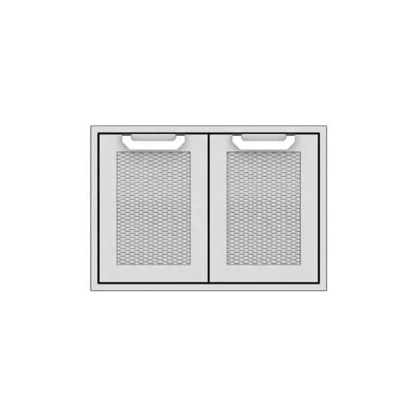 Hestan 30-Inch Propane Tank/Trash Drawer & Storage Cabinet Combo - Steeletto - AGSD30-SS