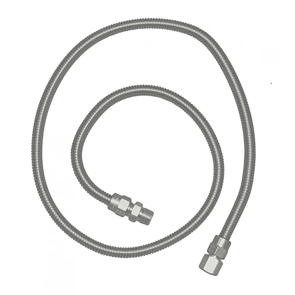 RCS Stainless Flex Hose 48 1/2 Male & 1/2 Female w/Flare Nuts - SSFLEX8448