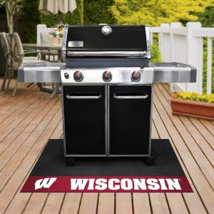 Fanmats University of Wisconsin Grill Mat