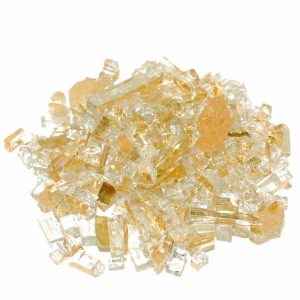Peterson Real Fyre Gold Fire Glass - 40 Lbs
