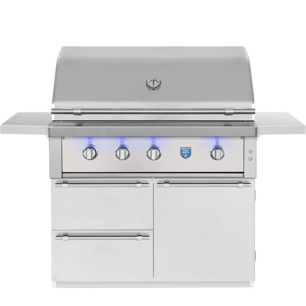 American Made Grills Estate 42-Inch Freestanding Grill- Natural Gas - ESTFS42-NG