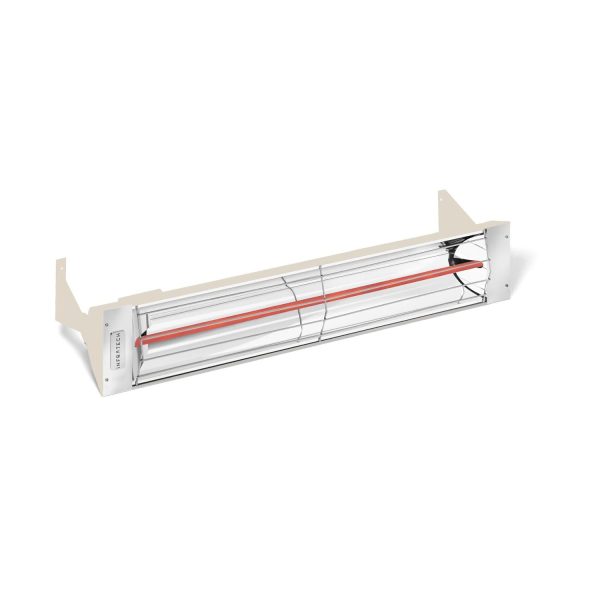 Infratech W-Series 39-Inch 2000W Single Element Electric Infrared Patio Heater - 277V - Almond - W2027AL