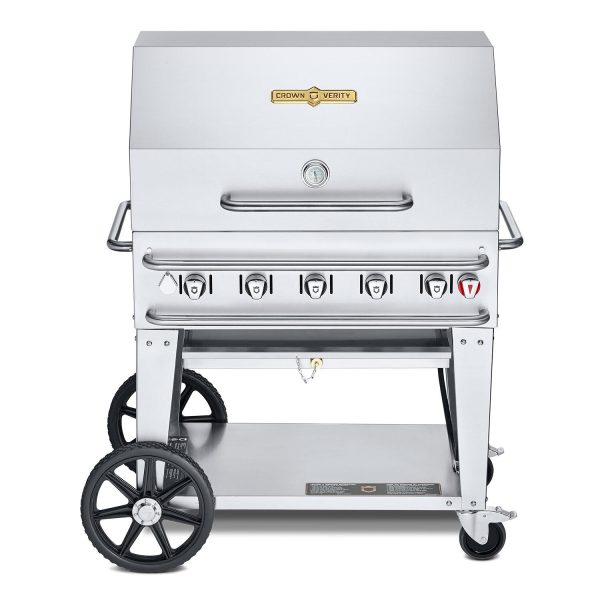 Crown Verity 36-Inch Rental Propane Grill Dome Package - CV-RCB-36RDP