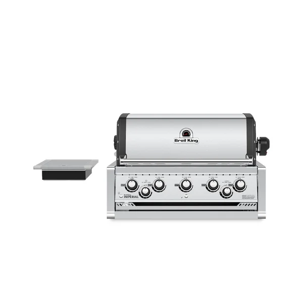 Broil King Imperial 590 5-Burner Built-In Propane Gas Grill With Rotisserie & Side Burner - Stainless Steel - 958084