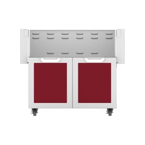 Hestan Double Door Tower Cart For 36-Inch Gas Grill - Tin Roof - GCD36-BG
