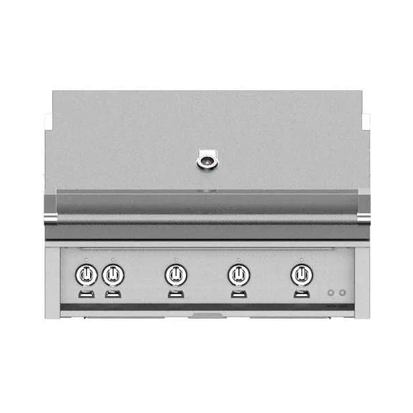 Hestan 42-Inch Built-In Natural Gas Grill W/ Rotisserie - Steeletto - GABR42-NG-SS