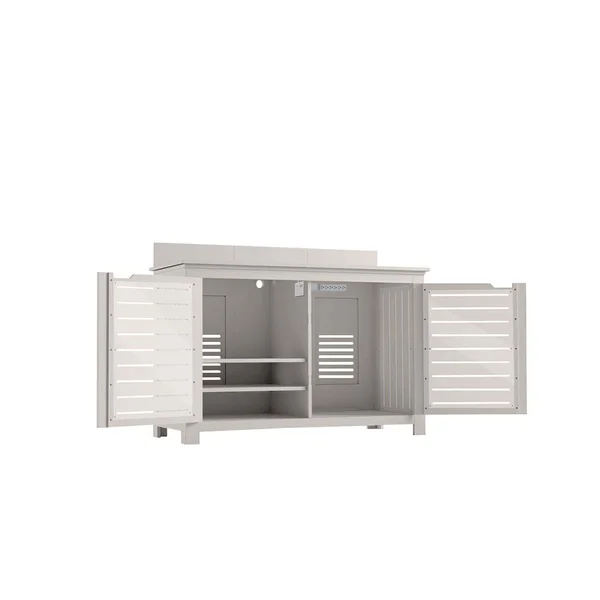 Ledge Lounger Mainstay Rectangle Bar Credenza - Cloud