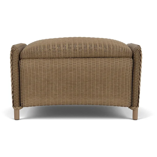 Reflections Lloyd Loom Ottoman in Fawn by Lloyd Flanders