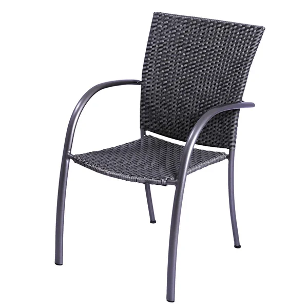Pilano 6 Pc Aluminum/Woven Dining Arm Chair Set in Gray By KETTLER