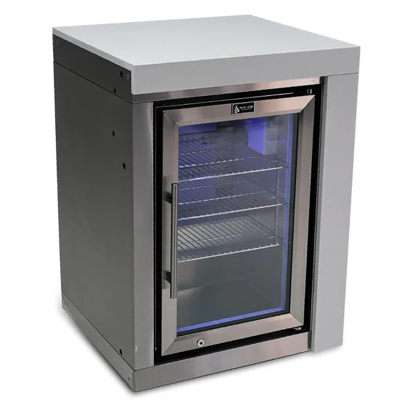 Mont Alpi 2.6 Cu. Ft. Outdoor Rated Refrigerator Cabinet Module - Stainless Steel - MASFM