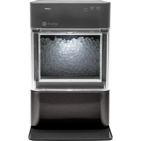 GE Profile Opal 2.0 Indoor Nugget Ice Maker - Black Stainless Steel - XPIO23BCBT