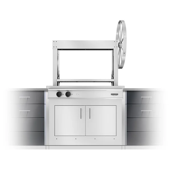 Kalamazoo K750GB Built-In Gaucho Grill - Bulk Propane - K750GB-2-2-NA-LPBLK-S4