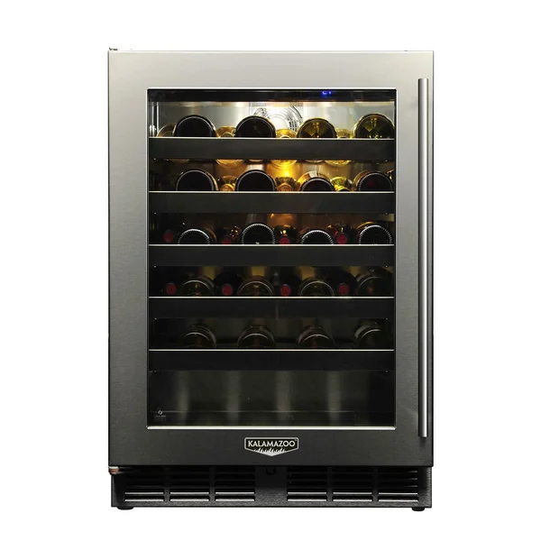 Kalamazoo Signature 24 Inch Outdoor Wine Chiller - Left Hinge - Lock - K-HP24WO-4-3LL-S4