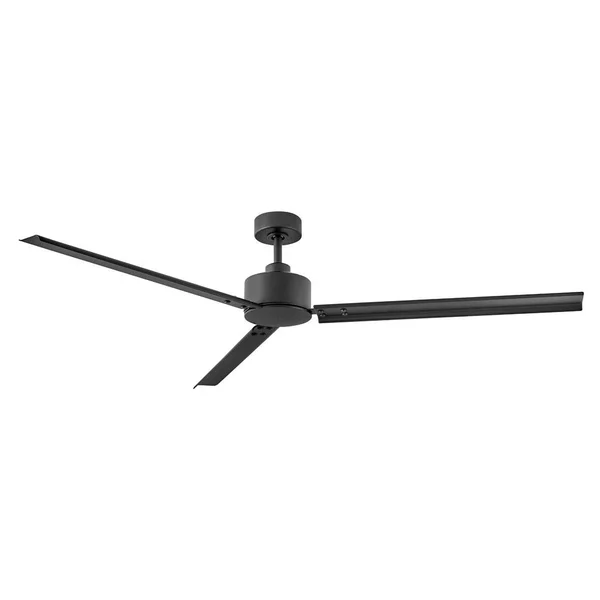 Hinkley Lighting Indy 72-Inch Indoor / Outdoor Ceiling Fan - Matte Black - 900972FMB-NWA