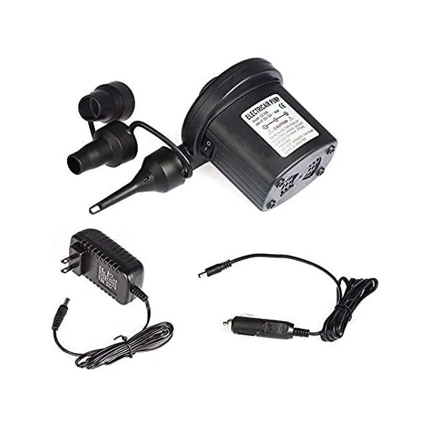 12-Volt Accessory Outlet Electric Pump for Inflatables