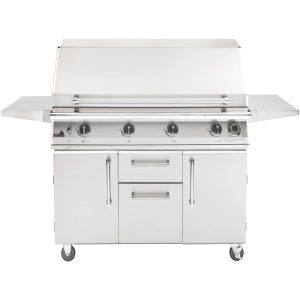 PGS T-Series Commercial 51-Inch Natural Gas Grill With Timer - S48TNG + S48CART