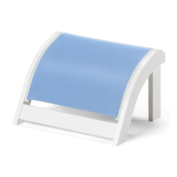 Adirondack MGP Adirondack Ottoman in Textured Snow/Sky by Telescope Casual