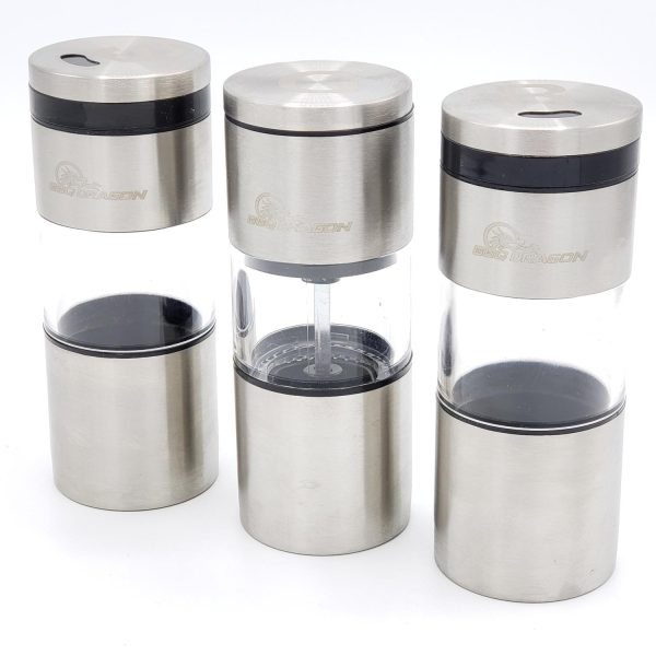 BBQ Dragon 3-Piece Magnetic Spice Shaker Grilling Set - BBQD190