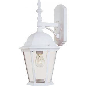 Maxim Westlake One Light 19-Inch Outdoor Wall Light - White - 1004WT