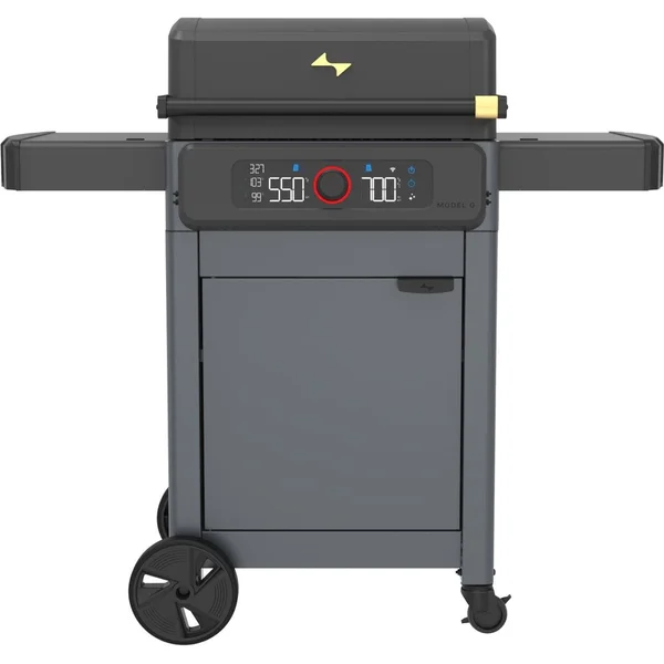 Current Model G Dual Zone Electric Grill W/ Cabinet in Black - 24653014BC