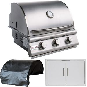Blaze LBM 3-Piece 25-Inch Natural Gas Outdoor Kitchen Package