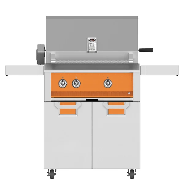 Aspire By Hestan 30-Inch Propane Gas Grill With Sear Burner & Rotisserie - Citra - EMBR30-LP-OR