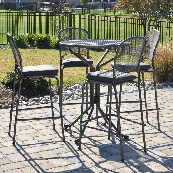 Carlo 5 Pc Steel Bar Set in Gray By KETTLER