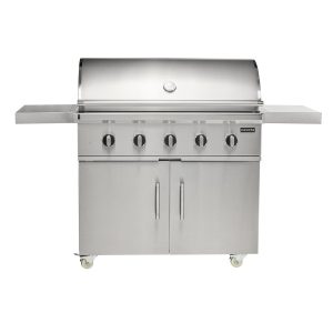 Coyote CL-Series 42-in 5-Burner Propane Grill w/ Lift-Assist Hood & Safety Valve - C3CL42LP