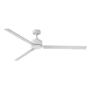 Hinkley Lighting Indy 72-Inch Indoor / Outdoor Ceiling Fan - Matte White - 900972FMW-NWA