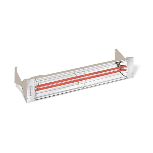 Infratech WD-Series 39-Inch 4000W Dual Element Electric Infrared Patio Heater - 277V - Beige - WD4027BE
