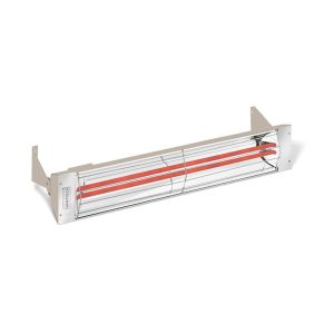 Infratech WD-Series 33-Inch 3000W Dual Element Electric Infrared Patio Heater - 480V - Beige - WD3048BE
